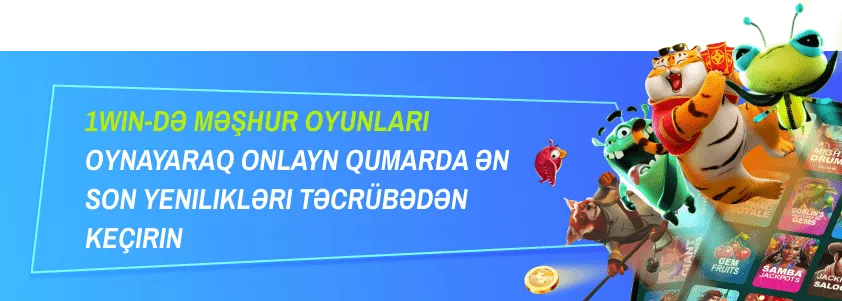 1Win kazino oyunları