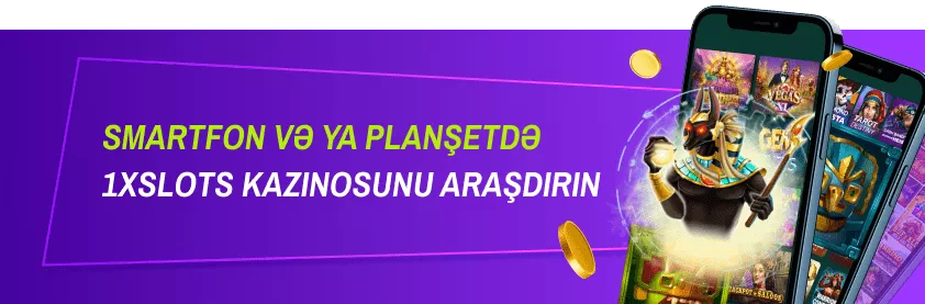 1xSlots mobil proqramı