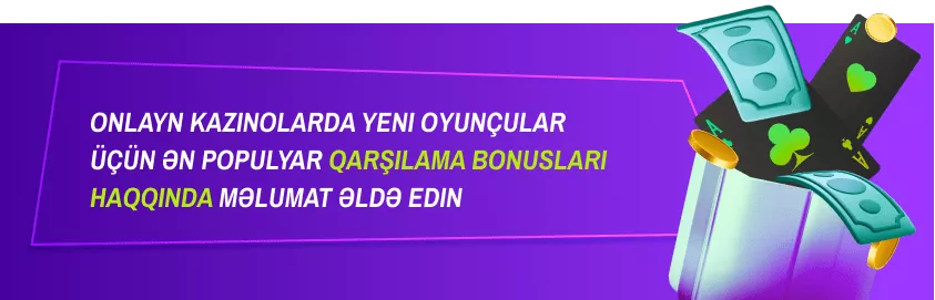 Qeydiyyat bonuslarının növləri